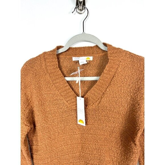C&C California brown sweater NWT - Picture 2 of 8